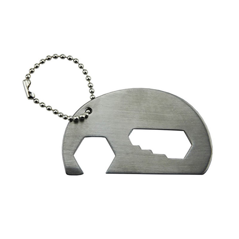 KRB018 - Elephant Bottle Opener Key Ring (Factory-Direct)